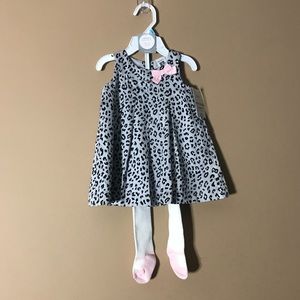 CARTER’S LITTLE COLLECTION 2 PIECES SET ÑEW DRESS GIRL’S 6 MONTHS